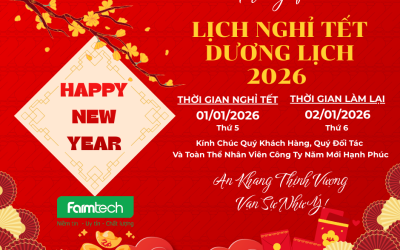 THÔNG BÁO NGHỈ TẾT DƯƠNG LỊCH 2026