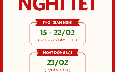 Thông báo lịch nghỉ tết nguyên đán Bính Ngọ 2026