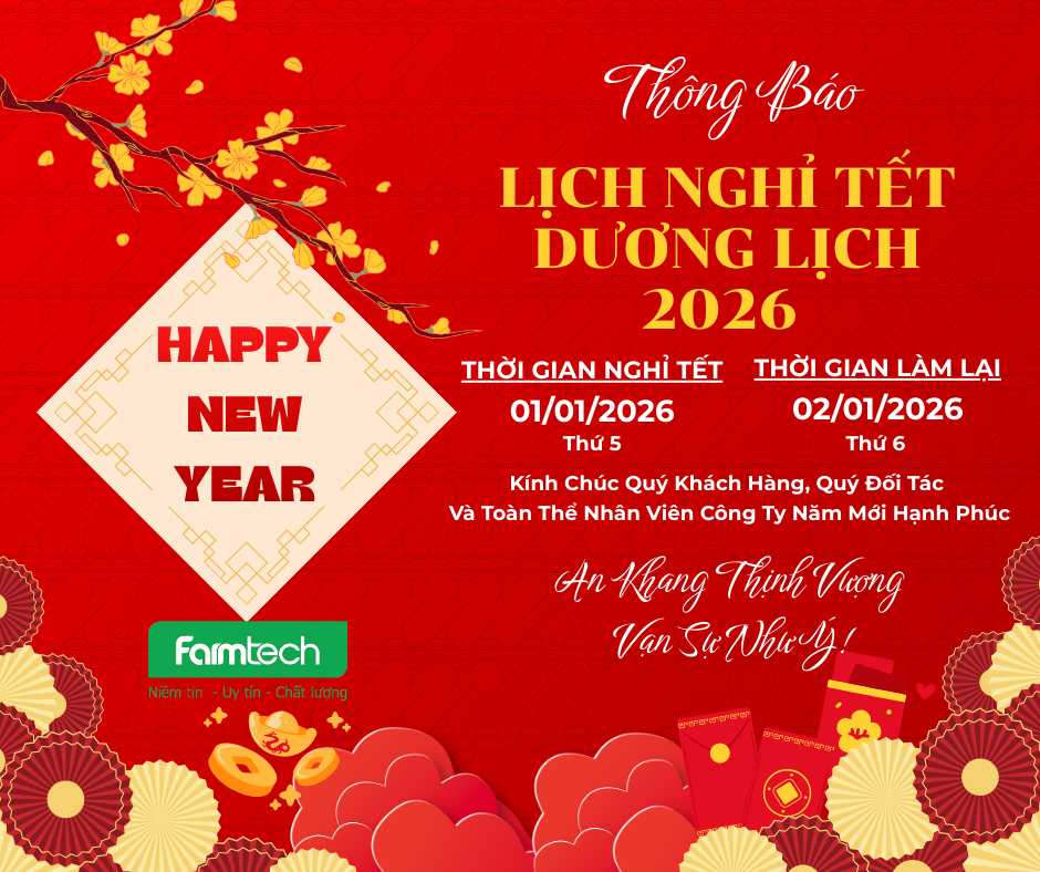 THÔNG BÁO NGHỈ TẾT DƯƠNG LỊCH 2026