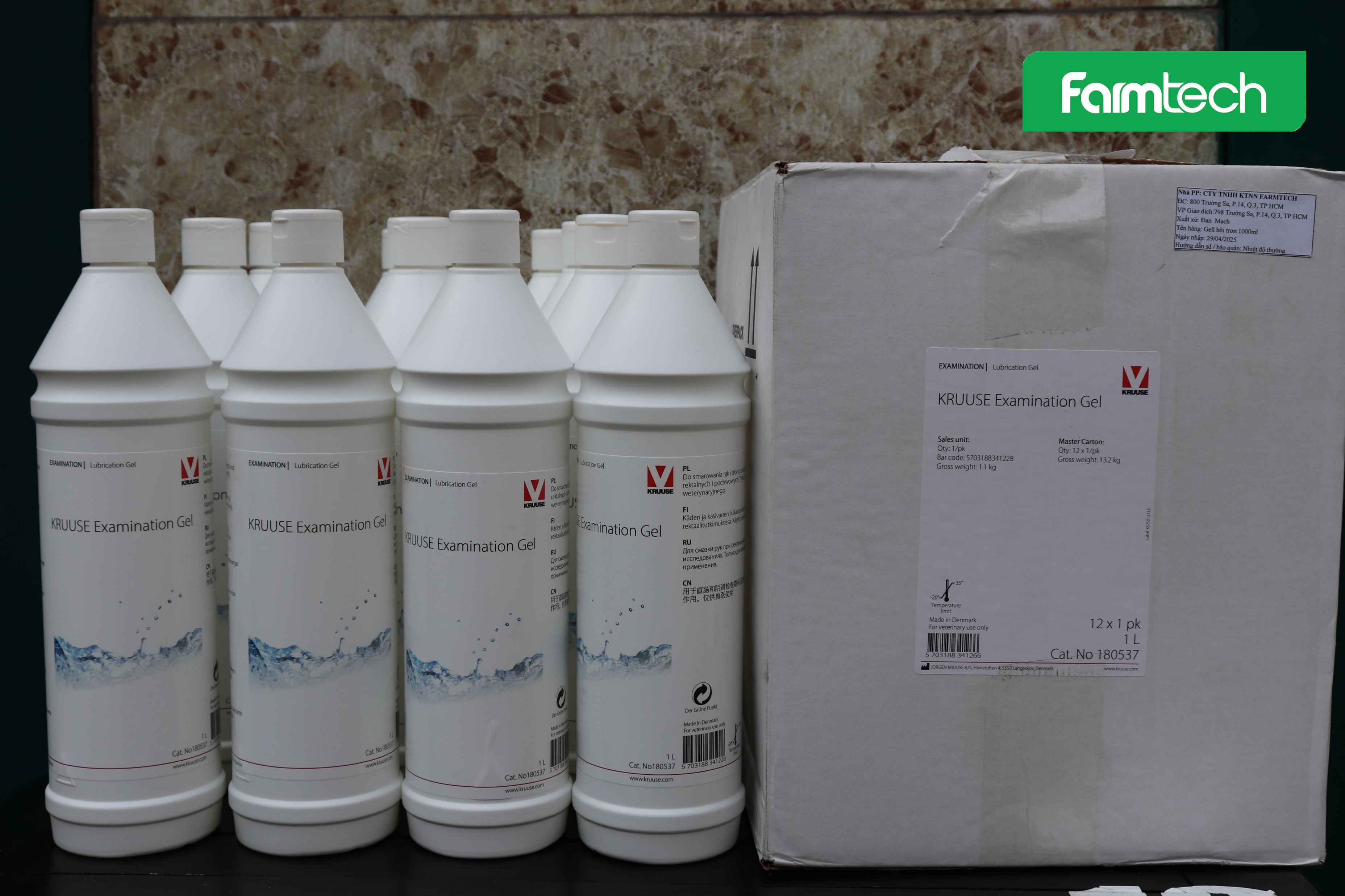 Gel Bô Trơn Kruuse 1000 ml