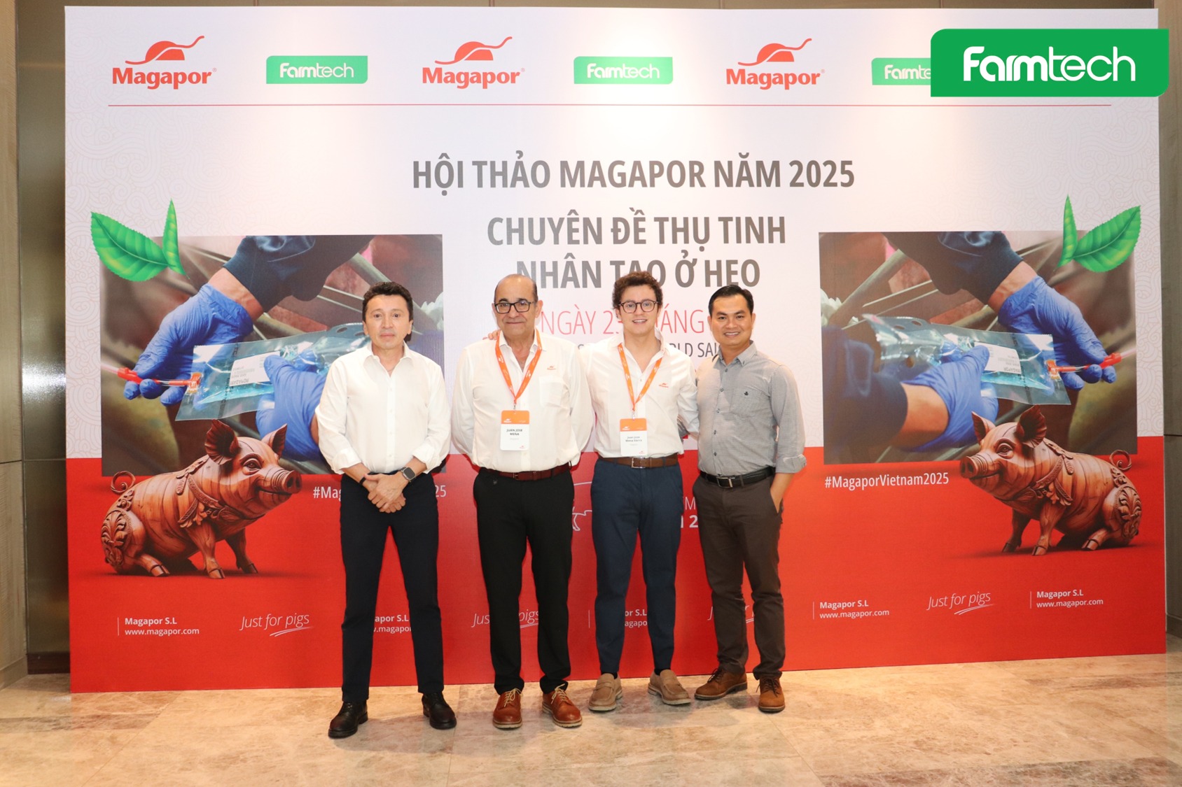Hội thảo Magapor 2025 – Chuyên đề Thụ tinh nhân tạo ở Heo tại TP. Hồ Chí Minh